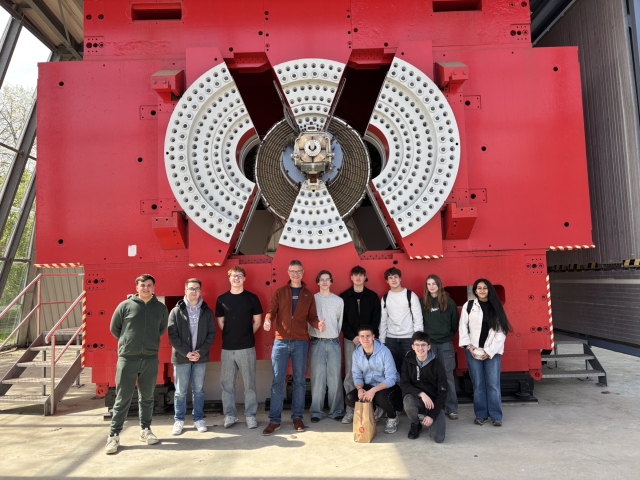 Physik-LK am DESY in Hamburg – eine THG-Tradition